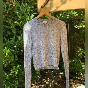 Salt and pepper Wilfred Aritzia sweater